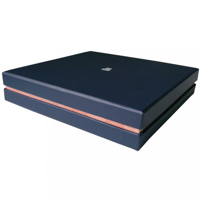 ODM Logo Duplex Board Lid And Base Boxes Acrylic Paper Perfume Packaging 0